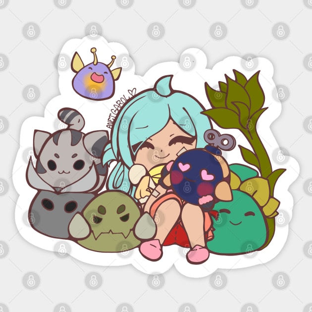 Slime Rancher Sticker by Anet Garol